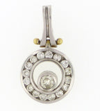 Channel Eternity Pendant - Vassari Luxury Collection