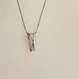 Invisible Set Double Row Bar - Vassari Luxury Collection