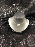14K Diamond Infinity Necklace - Vassari Luxury Collection