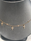 Cross Disc Necklace - Vassari Luxury Collection