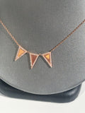 Triple Arrow Necklace - Vassari Luxury Collection
