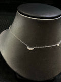 14K Moon and Star Necklace - Vassari Luxury Collection