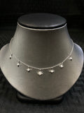 14K Stardust Diamond Necklace - Vassari Luxury Collection