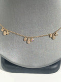 Pear Double Disc Necklace - Vassari Luxury Collection