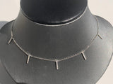 Hanging Bar Necklace - Vassari Luxury Collection