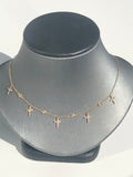 Cross Disc Necklace - Vassari Luxury Collection