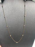 10 Stone Diamond by the Yard Necklace - Vassari Luxury Collection