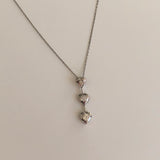 Triple Heart Pendant - Vassari Luxury Collection