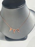 Triple Arrow Necklace - Vassari Luxury Collection