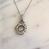 Channel Eternity Pendant - Vassari Luxury Collection
