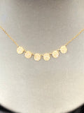 14K Multi-Disc Diamond Necklace - Vassari Luxury Collection