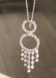 Dangling Eternity Pendant - Vassari Luxury Collection