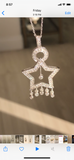 Dangling Star Pendant - Vassari Luxury Collection