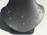 Diamond Disc Necklace - Vassari Luxury Collection