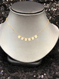 14K Multi-Disc Diamond Necklace - Vassari Luxury Collection